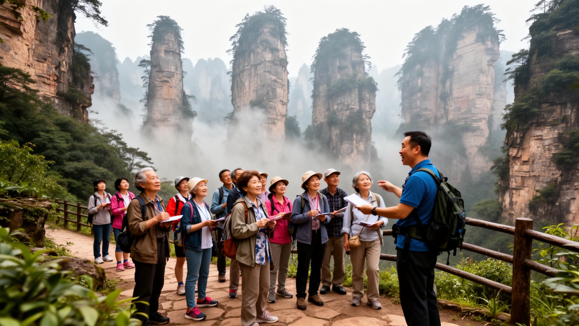 Zhangjiajie: paths above the clouds