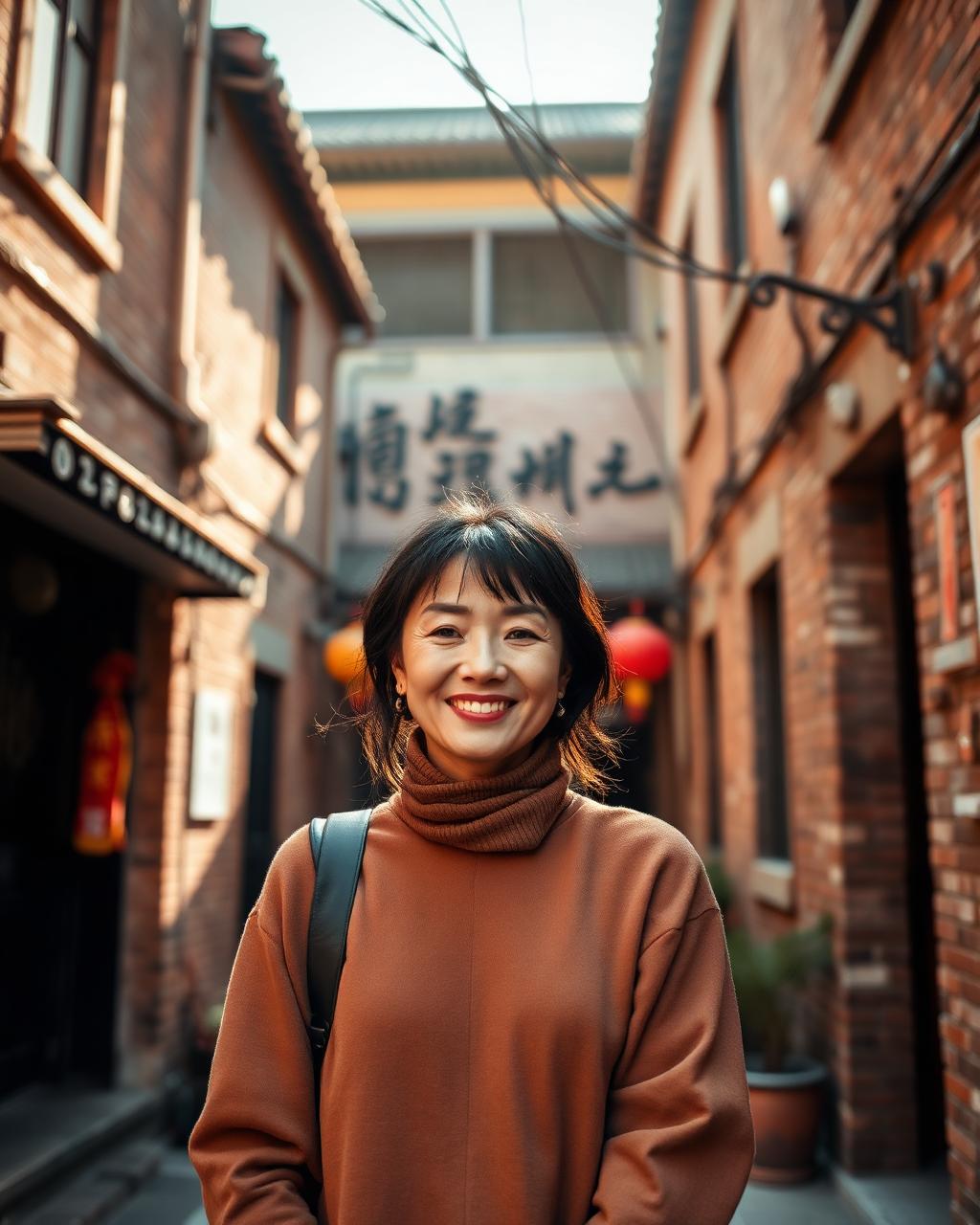 Lin, local companion in Beijing